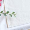 Natural Woven 100% Cotton Natural Beige Machine Washable Table Runner (CV38)