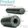 Core Balance Foam Roller for Muscle Massage High Density EPP 2 in 1 Massager