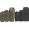 Top Load Heavyweight Cotton Canvas Tactical Military Duffle Bag Carryall Shoulder Storage Bulk Travel Bag, Black - 13" x 13" x 33"