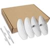 3.5"-4" Cuttlebone for Birds Parakeets, Cuddle Bone with Metal Holder, Cuttlefis