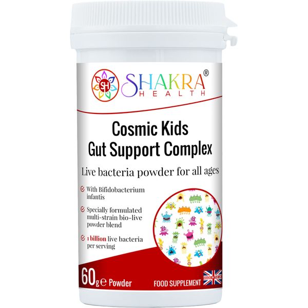 Cosmic Kids Gut Support Complex 60g The Easy Drink Sachets. Efficient Digestion, Immune Support, Ideal for Recovery After Illness, Restores Healthy Intestinal Flora