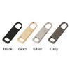 Faderr Zipper Repair Kit, 5pcs Zip Pullers, Zipper Pull-Tab Replacement, DIY Zip Slider Pull Tabs Repair Replacement Mirror Plating Zipper Handle Replacement