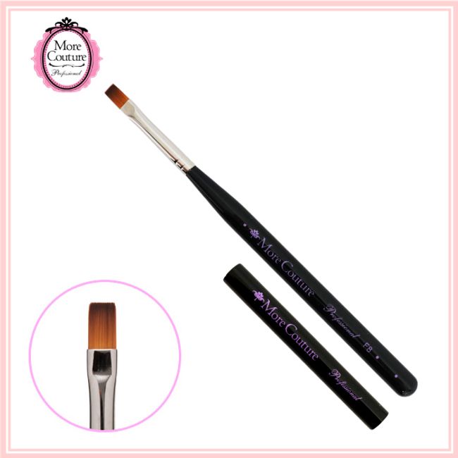 [Product ordered from manufacturer] More Couture More Couture Gel Nail Brush Gel Brush Nail Supplies Flat @ More Gel Brush Flat 8mm _t13371