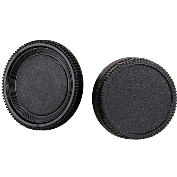 Camera Body Dust Cap Cover for Nikon F Mount Camera Body Nikon D6 D5 D4 D780 D850 D7500 D5600 D3500 D90 and Rear Lens Cap for Nikon F Mount Lenses