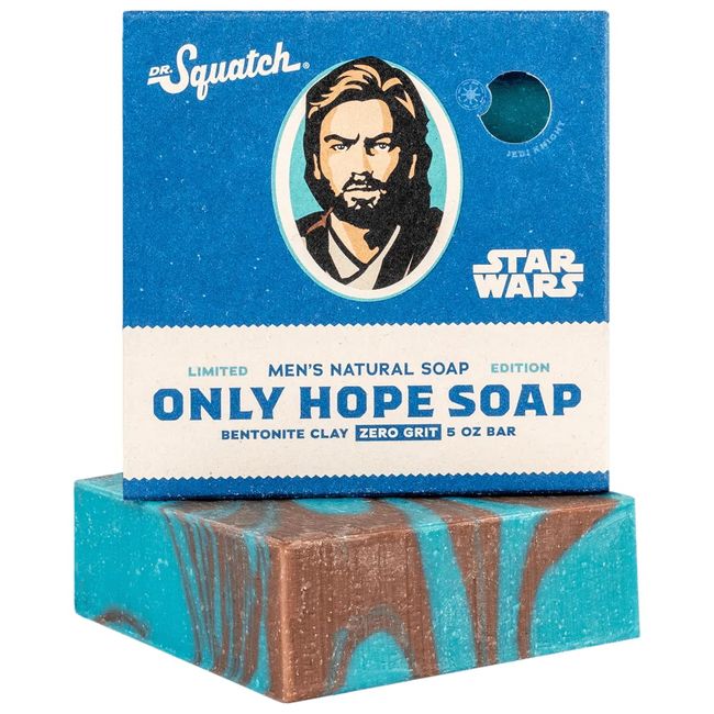 Dr. Squatch All Natural Bar Soap for Men with Light Grit, Coconut