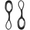 Craft County Elastic Zipper Pulls – Black Color (5 Pack)