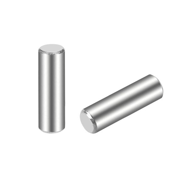 uxcell Dowel Pins 304 Stainless Steel Cylindrical Shelf Support Pins 25pcs 4mm x 15mm