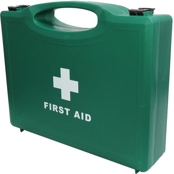 Qualicare 1-50 Person Large Premium Quality Empty First Aid Kit Box - Single Box