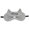 Cala Grey cat nap sleep mask