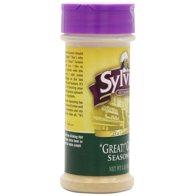 Sylvia's Great Greens Seasoning, 5.25 Ounce Containers (Pack of 12)