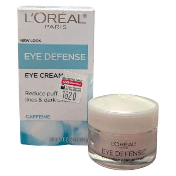 L'Oreal Paris Dermo-Expertise Eye Defense Under Eye Cream, Anti-Aging, 0.5 oz