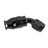 BLACK -6AN / 45° degree Hose End/PTFE/Swivel 6 AN Fitting -6