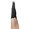 OTC Resting Splint Glove, 5 Finger Semi-Rigid Splints, Open Tips, Black, Right Hand, Small