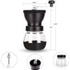 NEW Manual Coffee Bean Grinder with Ceramic Burr Hand Coffee Grinder Mill Small