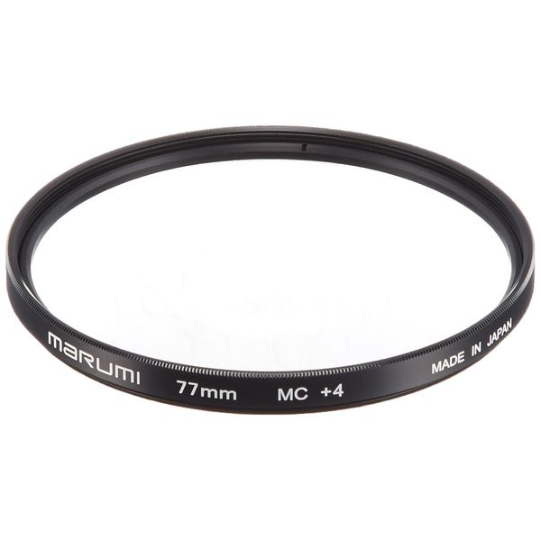 MARUMI 034135 Camera Filter Close-Up Lens for Close-Up Photography, MC +4, 3.0 Inches (77 mm)