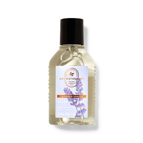 Lavender Vanilla Seyahat Boy Duş Jeli Ve Banyo Köpüğü 88 ml