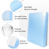 Toplive A4 PP Display Folder 60 Transparent Pockets Presentation Project Book Portfolio Document File Soft Cover, Blue