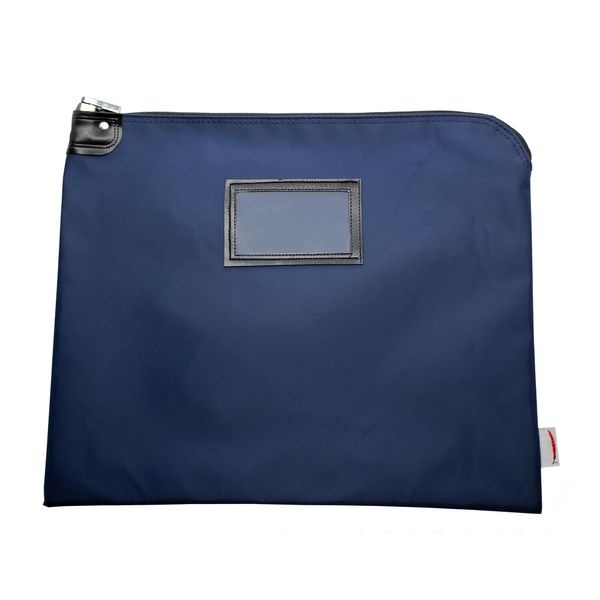 Cardinal bag supplies Locking Document HIPAA Bag,15 x 19 inch (Navy Blue)