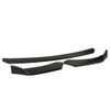 ROBUST Front Bumper Protector Lip Universal Car Gloss Black Body Spoiler Splitter Kit