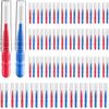 Interdental Brush, Flossing Head,Easy Use Tooth Cleaning Tool (1Pack(2.5Mm/3Mm)-