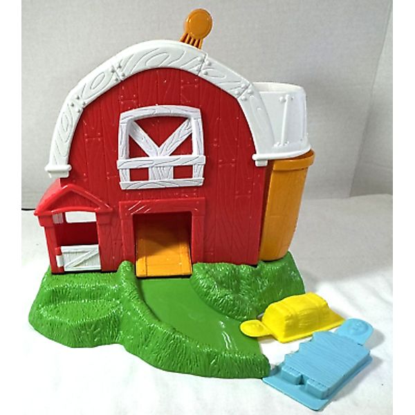 Spin Master Moon Dough Magical Molding Dough Barn No Mat or Instructions WORKS