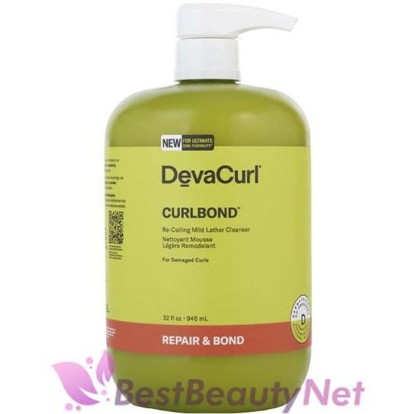 DevaCurl Curlbond Re Coiling Mild Lather Cleanser 32oz / 946ml