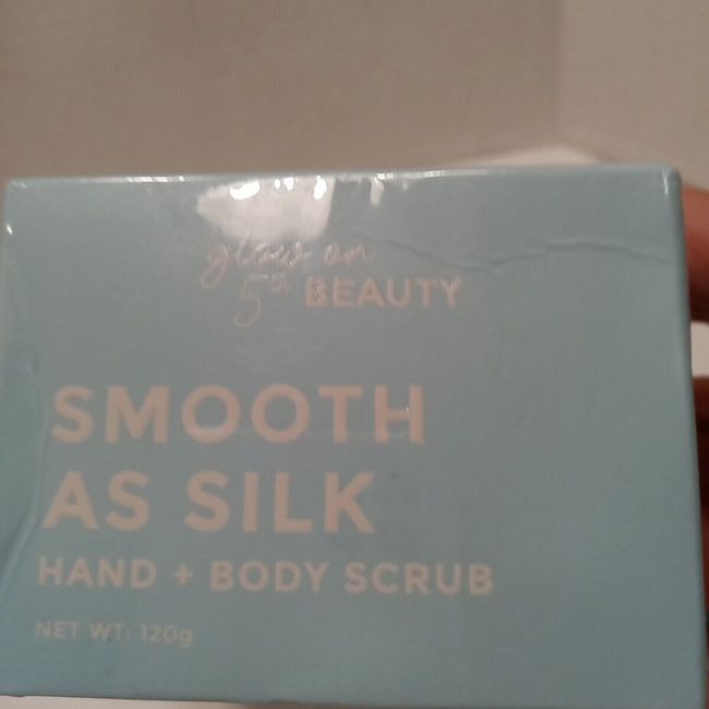 Glow On 5th Beauty Smooth As Silk Hand And Body Scrub