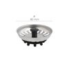 Wolfpack 4110650 Stopper/Drain Plug, Stainless, T-93-115 1 1/2