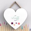 Global Designs Get Stuff Done Rainbow Postivity Themed Colourful Hanging Plaque
