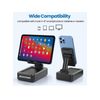 Jteman Cell Phone Stand Wireless Bluetooth Speaker Anti Slip Base Surround NEW