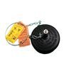Cherne 270040 Rubber Test Ball Pipe Plug, 4" , Black