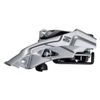 Shimano FD-M2000 Altus 9-speed MTB front derailleur, top swing, dual-pull