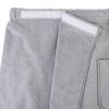 POLYTE Quick Dry Microfibre Bath Towel Body Wrap for Men, One Size (Grey)