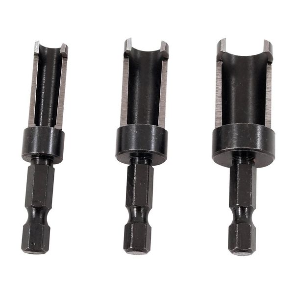 Milescraft 5340 Plug Cutter Set, 3-Piece