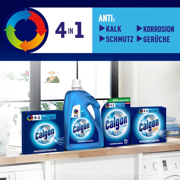 Calgon 4-in-1 Powder 4 x 375 g