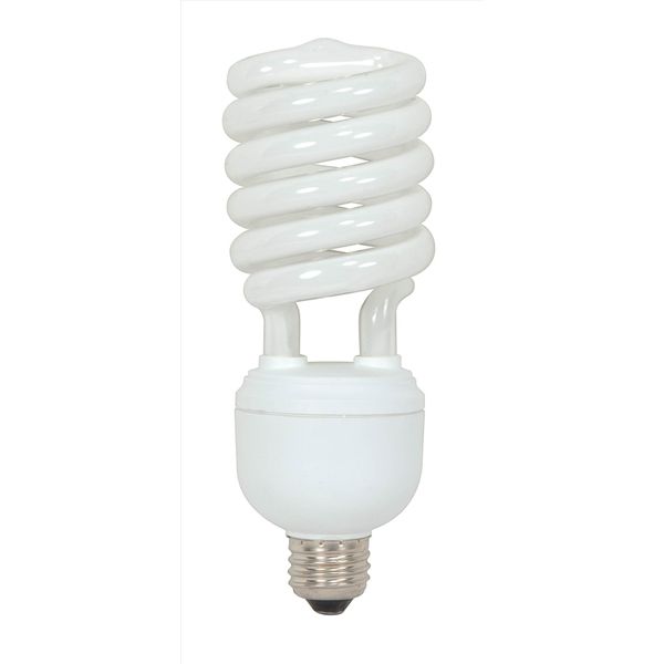 Satco S7336 40 Watt (150 Watt) 2600 Lumens Hi-Pro Spiral CFL Daylight White 5000K Medium Base 120 Volt Light Bulb