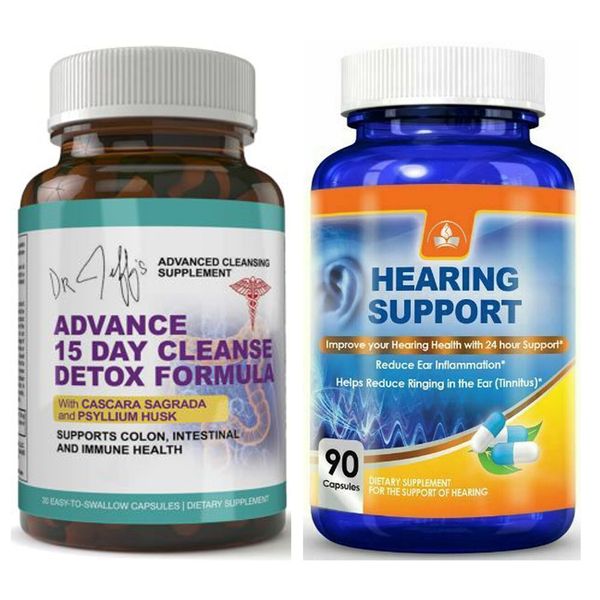 Colon Cleanse Detox Quick Release Immune Health Hearing Support Diet Supplements