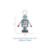 Trimits Felt Decoration Kits, 4.5 x 11.5cm, Robot Key Ring