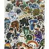 100pc Harry Potter Notebook Fantasy Wall Laptop Decal Sticker