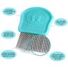 LiceLogic Lice Eliminator Lice Egg & Nit Comb - Effective Against Super Lice, Eggs & Nits, Professional Grade, Stainless Steel Teeth, No-Slip Grip Handle, Durable, Strong, Reusable