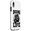 Boxing Life Boxers Gloves Training Workout Boxing Lovers Case for iPhone XR
