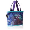 Laurel Burch Bag, 11 by 3 by 8-Inch, Indigo Cats, Medium Blue