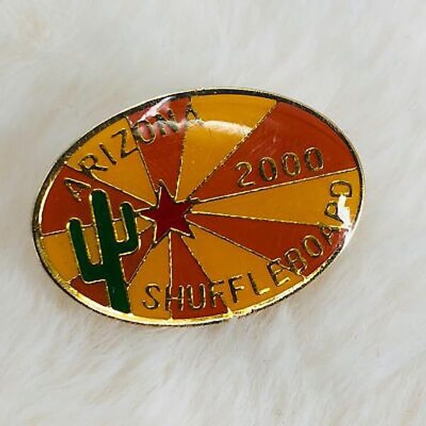 2000 Arizona Shuffleboard Association Enamel Lapel Pin