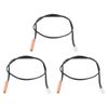 uxcell 3pcs 5K n tC Thermal Sensor Probe Copper Sensitivity Temperature Sensor Probe 14 Inch Digital Thermometer Extension Cable Temperature Sensor for Appliance