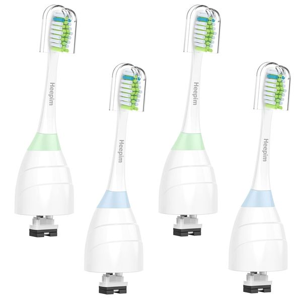 Replacement Toothbrush Heads for Ultra Plaque Control & Whitening, Diamantine-Clean Brush Heads Compatible with Philips Sonicare Electric Toothbrush, 4 Pack