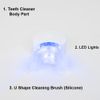 V-White - Ultrasonic U-Shaped Toothbrushes for Teeth Whitening for Adults - 360° Mouth Cleansing, Wireless Charging & LED Light - Waterproof Certified