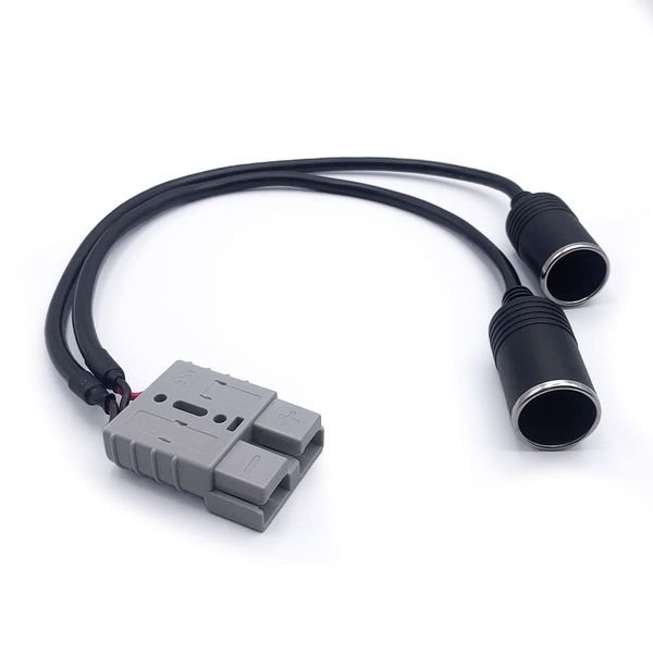 Offgridtec Anderson Adaptor to 2x 15A Sockets 20 cm