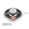 sourcing map 1W 8 Ohm Micro Internal Speaker Magnet Loudspeaker 77mm Dia