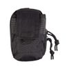 Mil-Tec Padded Belt Bag, black, One Size