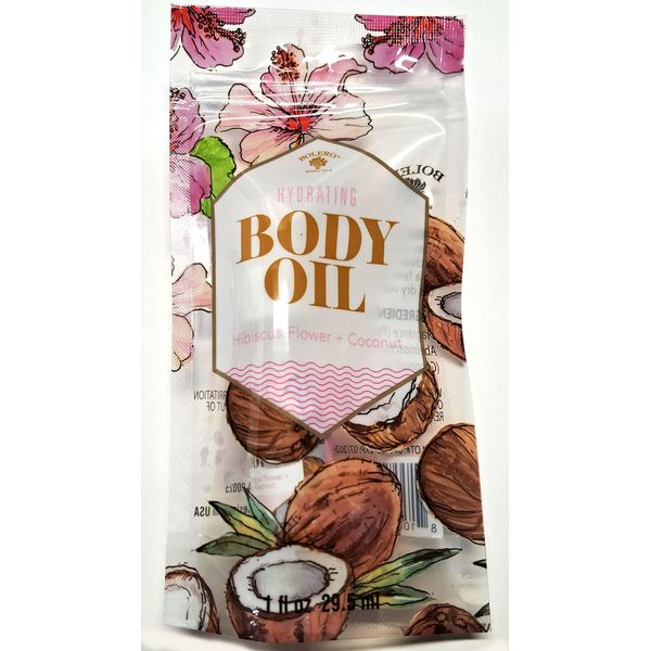 Bolero Hydrating Body Oil - Hibiscus Flower & Coconut 1fl oz, 29.5ml